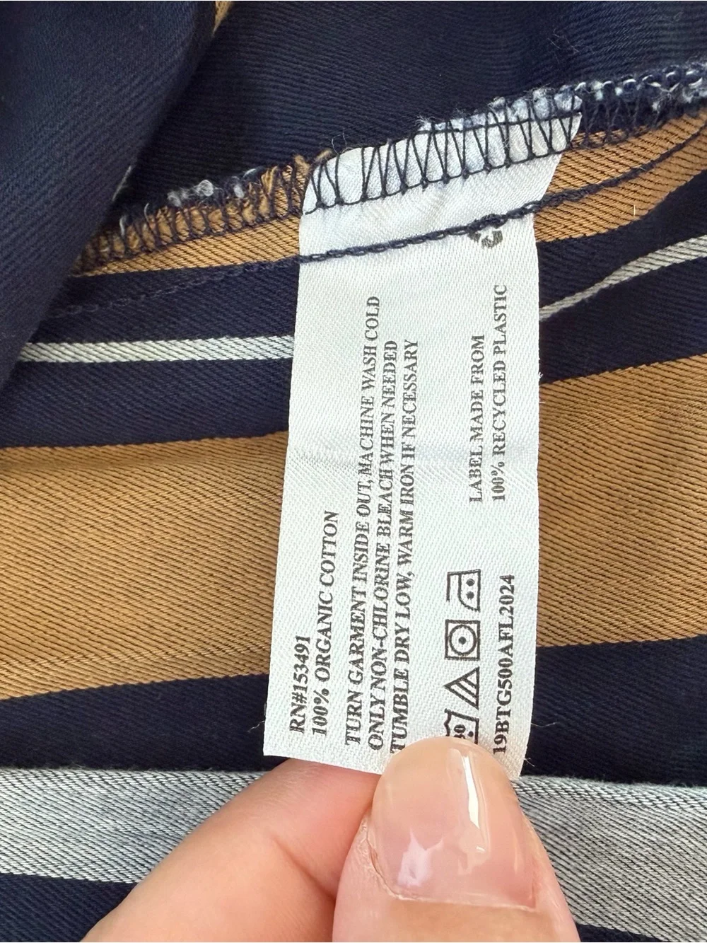 NWT Hope & Henry Adjustable Pleated Plaid Skirt Organic Cotton Girl 12 NEW